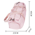 Sports & fitness bag, travel bag, business trip waterproof large capacity travel crossbody bag, organizer bag, wet & dry separated luggage bag