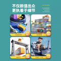 Extra-large ship kids toy set - deluxe cruise liner transporter with container cars - new cross-border product