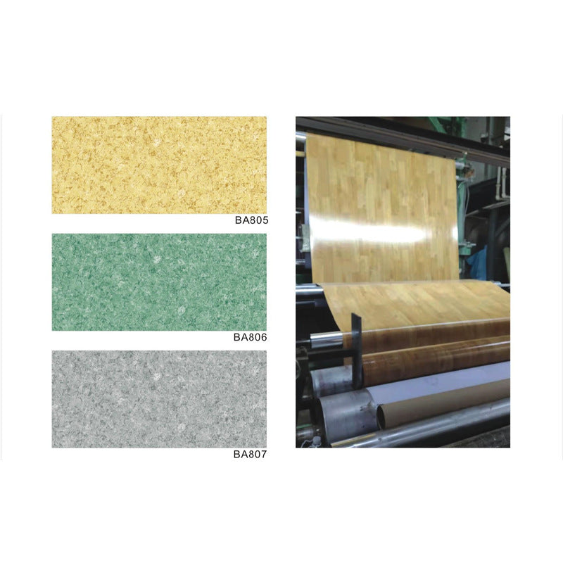 Customized PVC floor color pattern pattern size thickness plastic floor leather floor covering carpet pad floor glue
