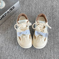 Cute bear sneakers women's 2026 new autumn easiest for match puff casualwhite shoes retrothick sole german training shoes