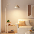 Living room fishing floor lamp retro sofa next to a few shelves for bedroom classy bedside table atmosphere lamp