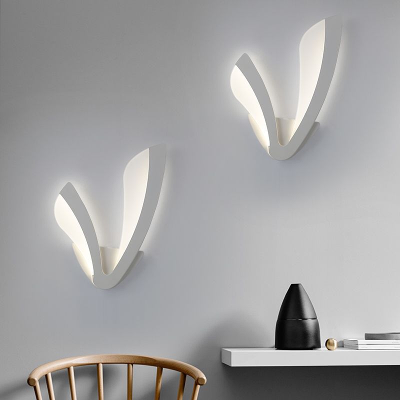High-end nordic modern wall sconce | adjustable color temperature acrylic round design versatile wall lamp