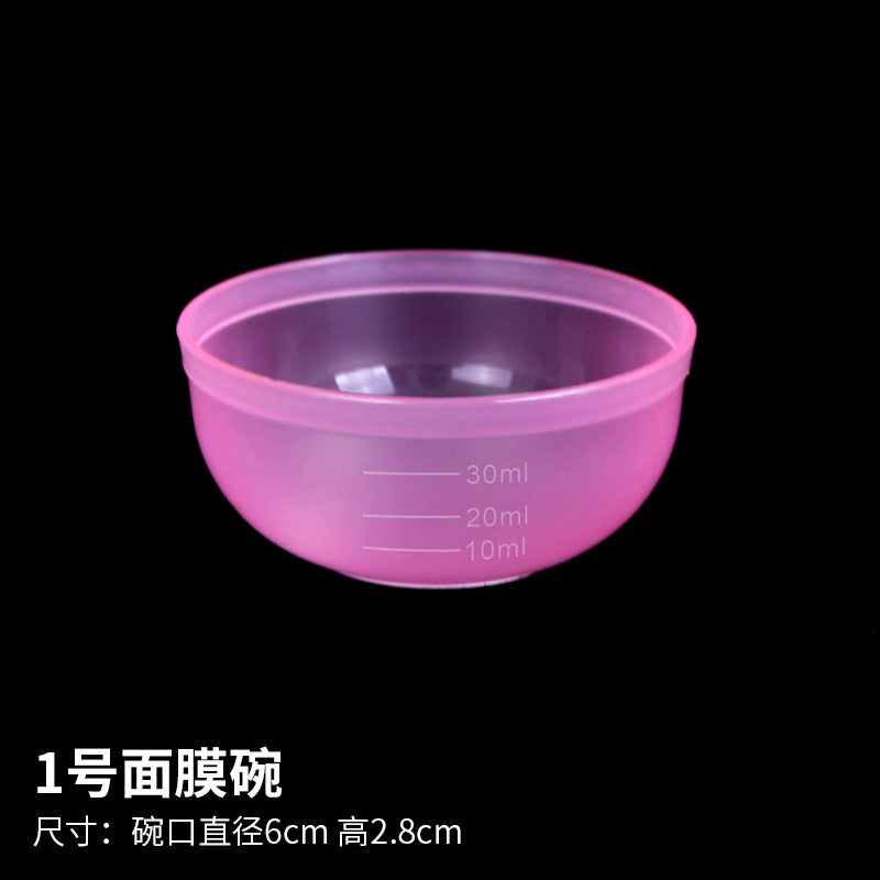 Beauty mask bowl 1#2#3#4#5 plastic bowl with scale beauty bowl diy mask bowl mask tool