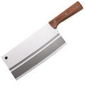 Stainless steel cleaver - sharp, heavy-duty kitchen knife for home use - perfect for chopping vegetables and meat - effortless cutting for home chefs and women