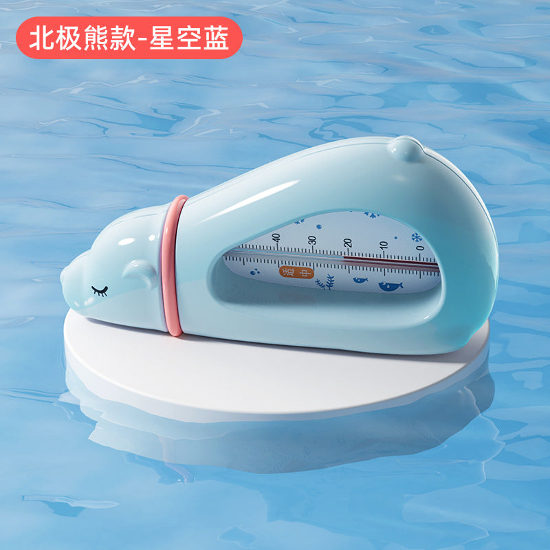 Baby water thermometer display - newborn & infant bath temperature monitor - safe for home use