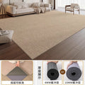 Machine washable carpet new arrival living room double layer detachable washable pure color sofa bedroom chenille for home floor mat