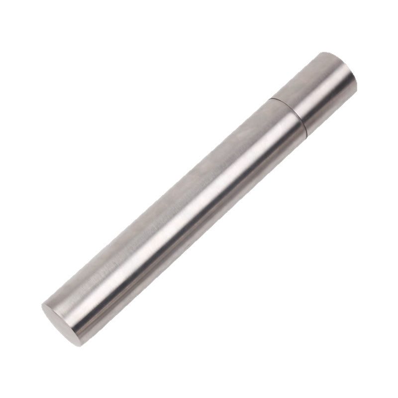 Bbq skewer tube stainless steel bbq needle barrel steel round skewer tube chopstick holder straw tube accessories wholesale skewers