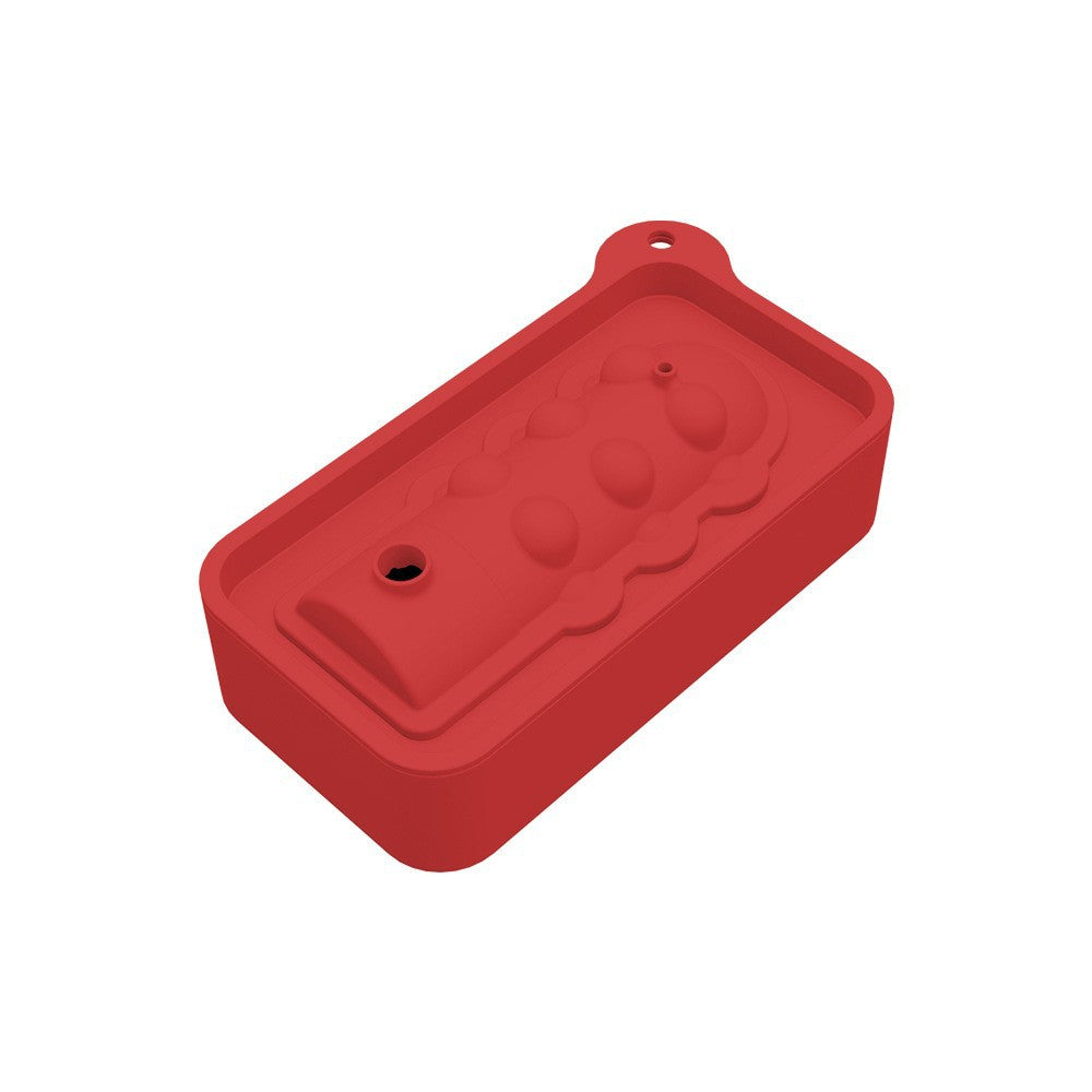 Factory custom creative silicone ice grid mold with self-sealing funny ice cube mold summer ice making mold