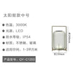 Portable lantern outdoor patio light waterproof outdoor minimalist modern landscape light garden villa lawn lamp