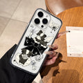 Suitable for apple 17promax gothic graffiti angel puppy phone case iphone16 cute 15/14 anti-fall
