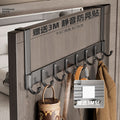 Adjustable over-the-door hanger - no drilling required - door hook for bedroom, wall-mounted storage rack, clothes hook