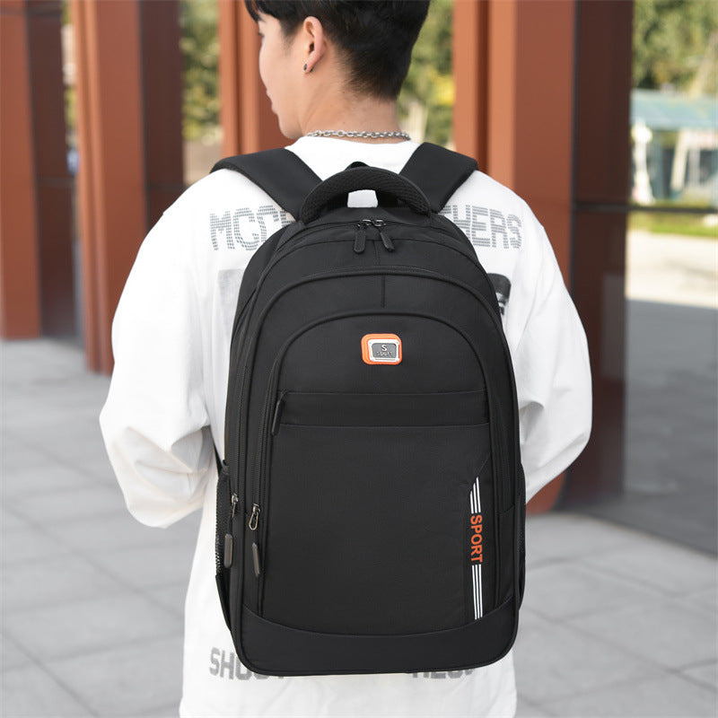 Outdoor business backpack Large capacity travel backpack, company employee bag Laptop bag Printed logo