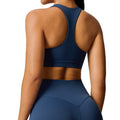 cloud-sensing i-shaped sports vest for women, push-up bubble wrap yoga bra, outdoor running, high-intensity sports intimates