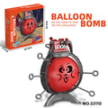 Children's novelty grenade balloon popper - octopus stress relief prank desk game - parent-child toy