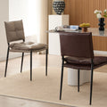 Designer vanity chair - nordic minimalist modern high-end home dining room casual backrest chair - light luxury italian style dining chair