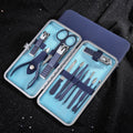 New nail clipper set - premium stainless steel manicure kit - 18-piece nail care tool set - customizable