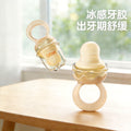 Nano silver bite bite baby pacifier silicone bite bag pacifier baby bite toy bite teething stick teether