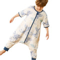Baby sleeping bag - spring/autumn style, anti-kick quilt, gauze fabric, baby split-leg design, summer lightweight, all-season universal for infants and toddlers