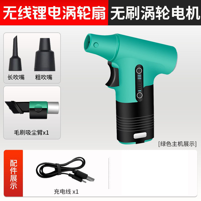 High-power turbine fan - handheld & portable, perfect for home, mini & compact, ideal for outdoor use