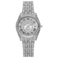 New arrival hot selling cross-border watches - alloy quartz watches with diamond accents, full diamond women's watches - dropshipping available