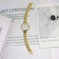 2025 new arrival: exquisite stainless steel bracelet watch for women - casual, stylish, and versatile quartz wristwatch, direct from the manufacturer
