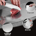 New honeycomb stainless steel cutting board - non-slip, antibacterial, anti-mold, double-sided, ideal for chopping, slicing, and kneading dough - perfect for home use