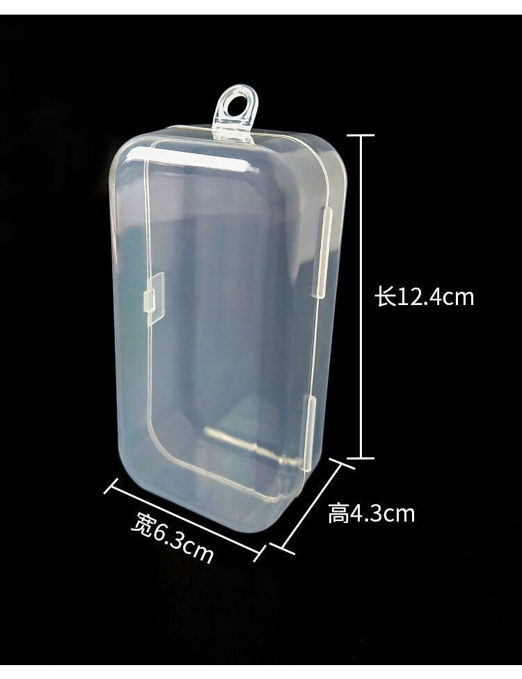 Factory direct sales/plastic packaging box baby banana toothpaste/biting music storage box PP transparent plastic box