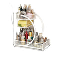Cosmetic organizer box vanity table skincare storage rack bathroom sink shelf desktop multi-layer organizer