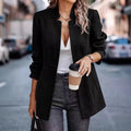 Amazon  new arrival: minimalist chic casual wool blend cardigan blazer