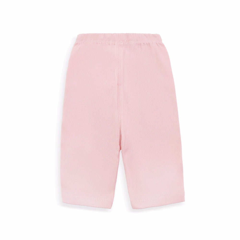 Spring & fall newborn monk suitsuit pink elephant pure cotton baby tie backseparates clothes baby bottom pajamas