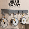 Over-the-door hook, bedroom door hanger, wall-mounted, no-drill, bathroom seamless storage organizer, clothes hanger - the ultimate space-saving solution