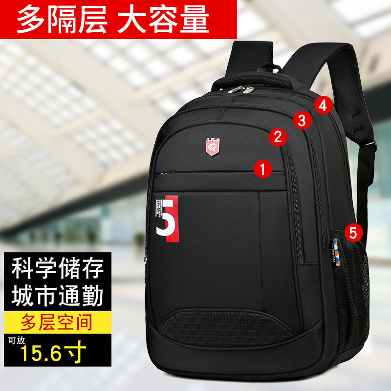 Cross-border new backpack commuter business computer backpack large capacity student schoolbag leisure travel backpack wholesale