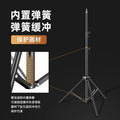 2.8m photography light stand horizontal arm professional studio fill light c-type ceiling light bracket telescopic tripod suitable for godox
