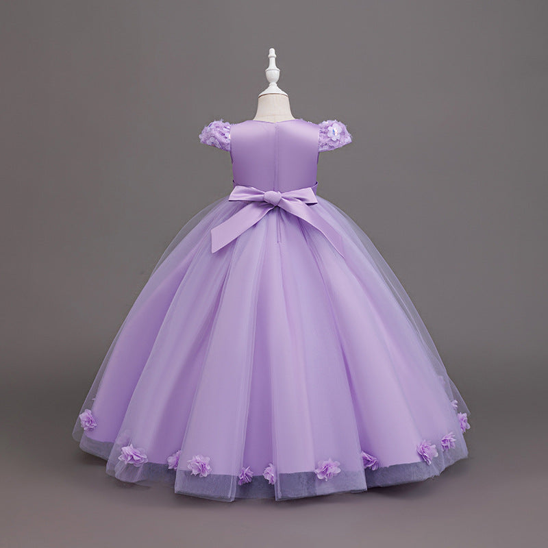 Children's dresses: flower girl dresses, princess dresses, mesh evening gowns for girls, wedding dresses, runway & performance costumes