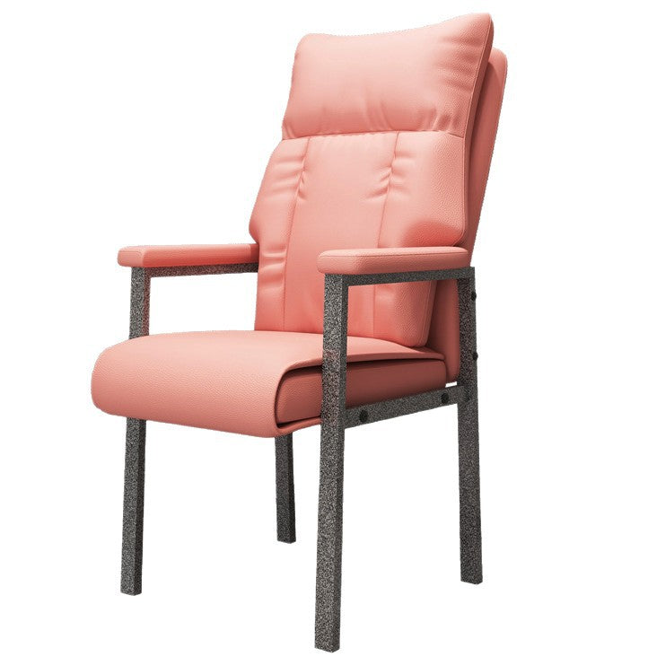 Mahjong chair, chess and card room, special plaid, long-sitting backrest, conference stool, teahouse table, home office computer chair