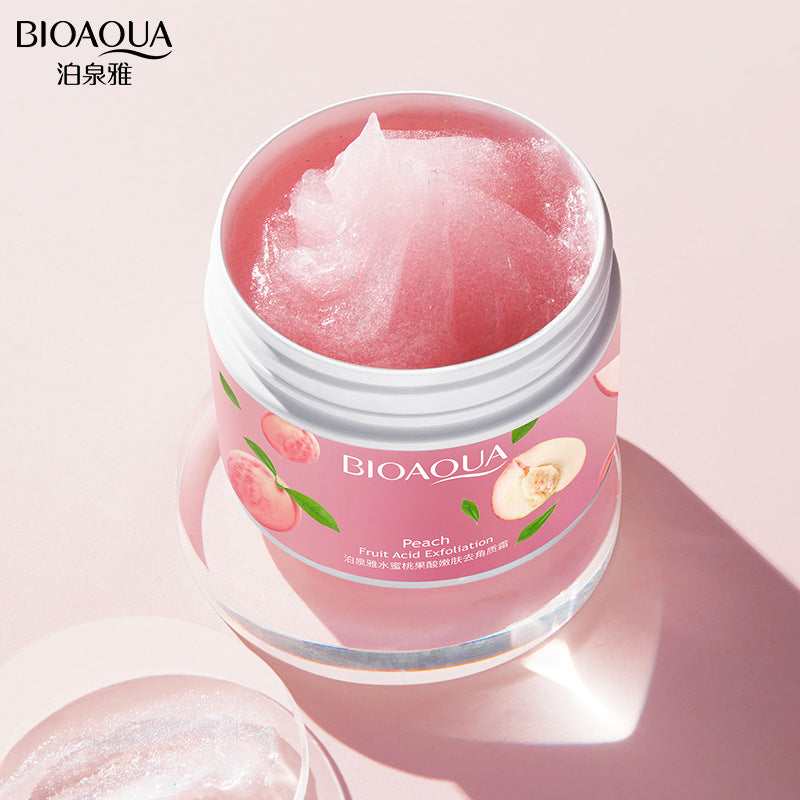 Boquanya Peach Acid Rejuvenation Exfoliating Cream Smooth Moisturizing Hydrating Fresh Smooth Facial
