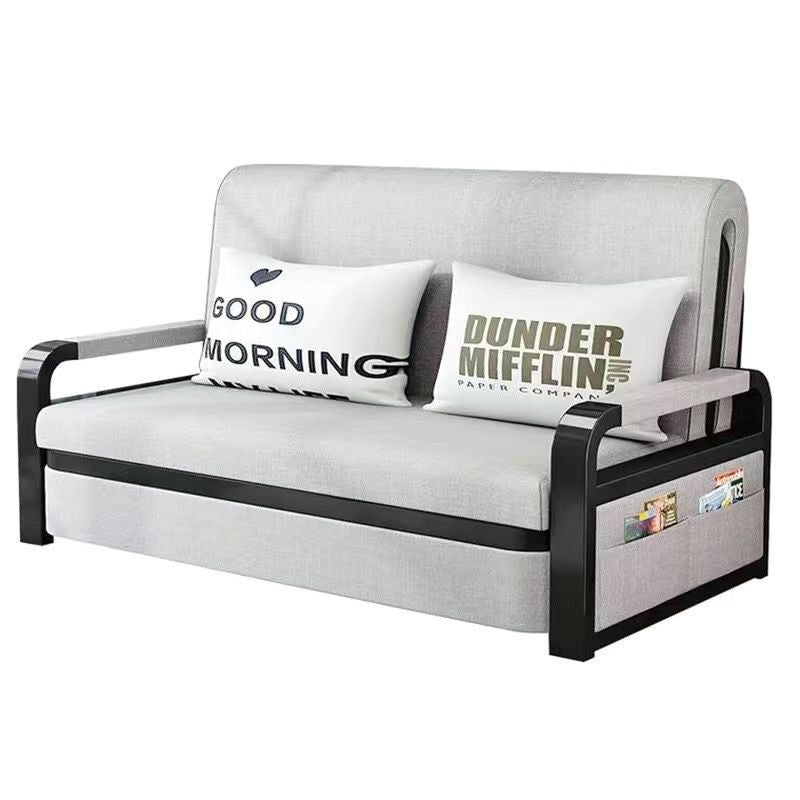 Sofa bed dual-purpose foldable small apartment living room multi-functional telescopic bed popular detachable washable fabric single sofa bed