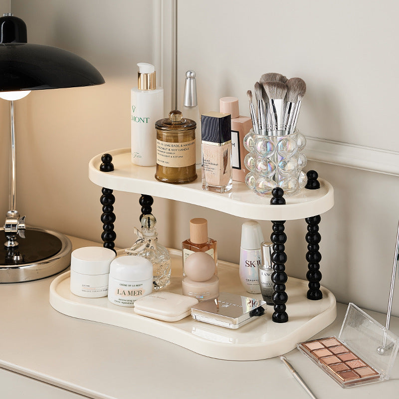 Cosmetics Storage Box Dresser Skin Care Products Perfume Shelf Desktop Multifunctional Water Cup Mug Organizing Rack