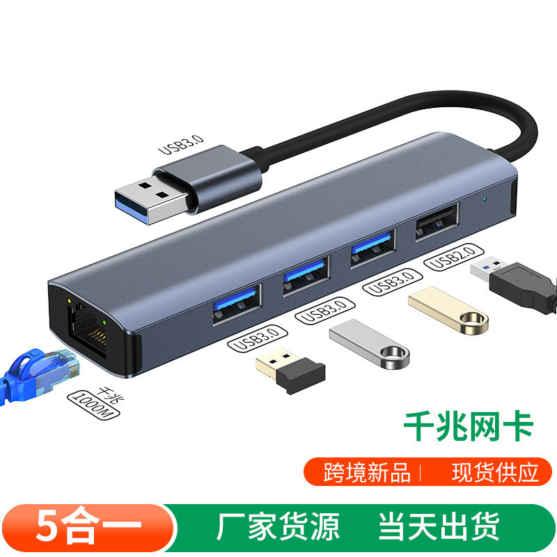 usb3.0 gigabit network card wired ethernet 1000m usb to rj45 driver-free gigabit network card