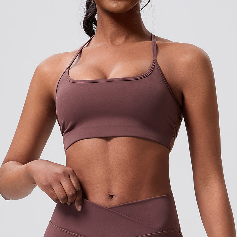 dance running sports intimates women's vest style fitness yoga tops bra personalized cross-border hot sale