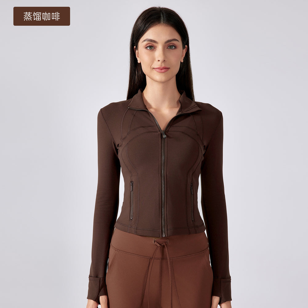 【customization available】women's outdoor sports yoga jacket - direct from the factory, supports custom logo/private labeling