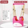 Breathable four-point stress-bearing-rose red [dual use]