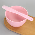 Large soft bowl + large stick: pink