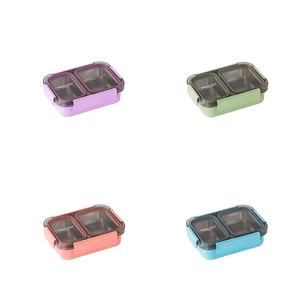 304 stainless steel insulated lunch box - perfect for kids, office workers, and students. features divided compartments and microwave-safe heating