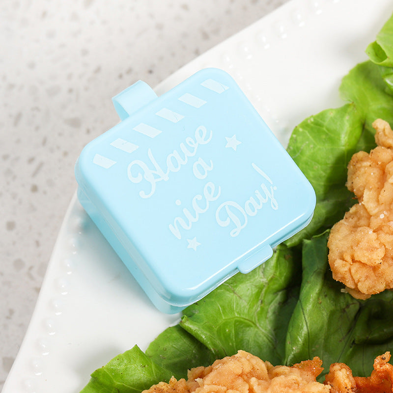 Mini sauce bottle plastic squeeze sauce bottle japanese style squeeze condiment bottle food grade portable soy sauce bottle cross-border