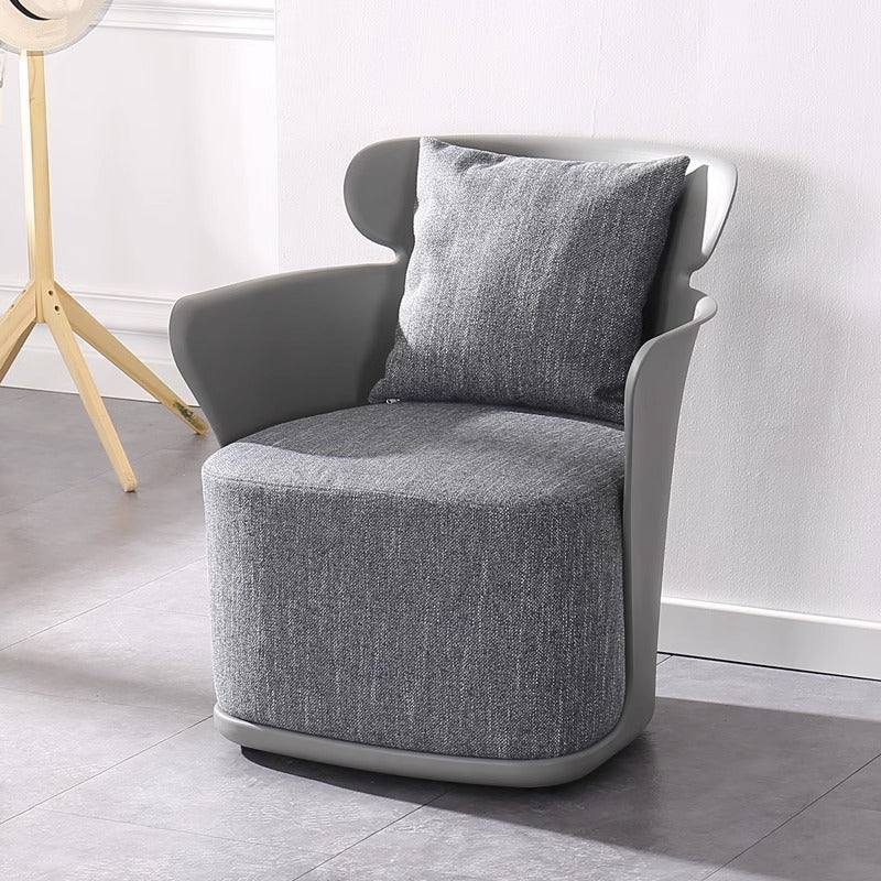 Influencer-approved creative home nordic light luxury single sofa chair, casual seating, small apartment living room backrest armchair