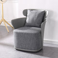 Influencer-approved creative home nordic light luxury single sofa chair, casual seating, small apartment living room backrest armchair