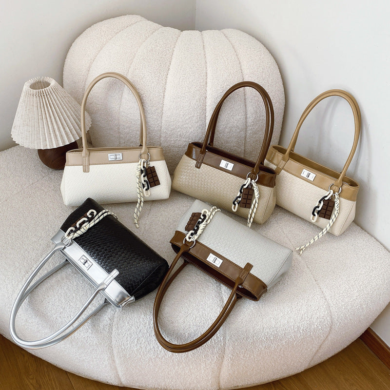 Cross-border wholesale underarm bag 2025 summer new shoulder bag high-end women's handbag casual messenger women's bag