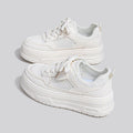 Best sellingeasiest for matchplatform shoeswhite shoes women's spring summerniche stylethick sole sneakers2026new arrivalheight increasingcasualsneakers