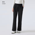 New winter fleece-lined warm fitness sweatpants - versatile straight-leg loose casual trousers for women (daw152)
